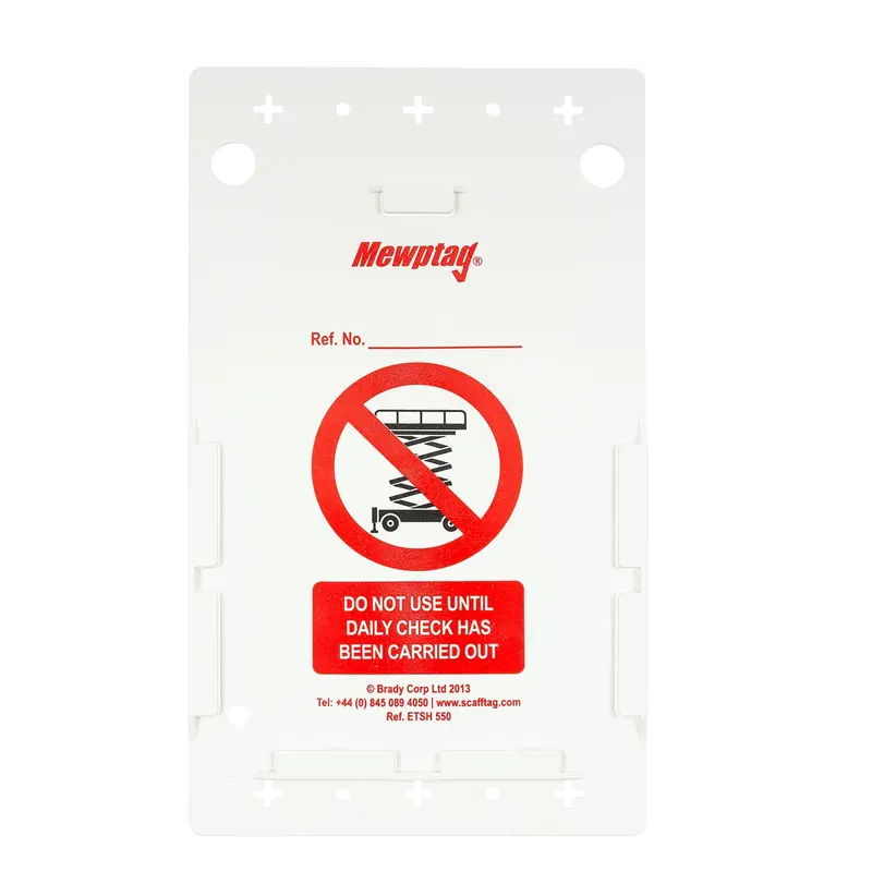 Mewp Inspection Tag Holders – 10-Pack With 1 Pen 1