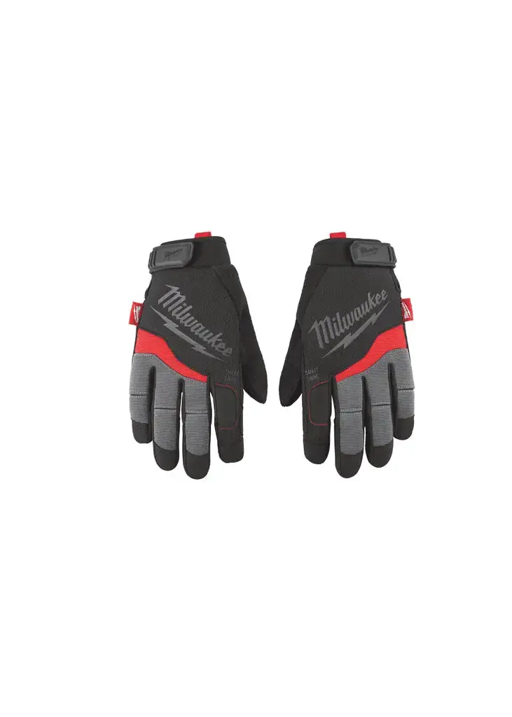 Milwaukee High-Dexterity Leather Work Gloves – General Purpose, Black, Large 1