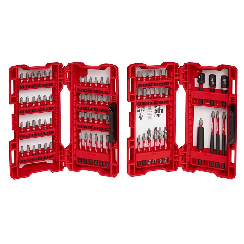 Milwaukee Shockwave Impact Duty Driver Bit Set — 74-Piece Professional Collection 1