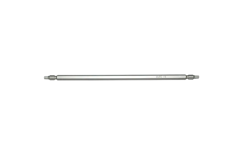 Muro Square Drive Double-Ended Bit Set – 8-Inch, #3 Point, 10-Pack 1