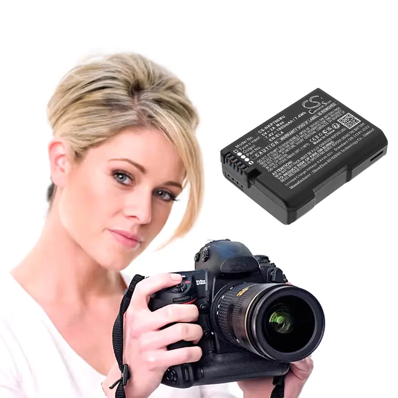 Nikon En-El4 Replacement Battery – 7.4V Li-Ion, 1000Mah, 7.4Wh For D2H & D2Hs Cameras 1