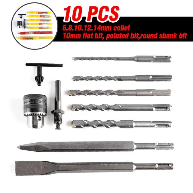 Onevan 10-Piece Hammer Accessory Kit 1