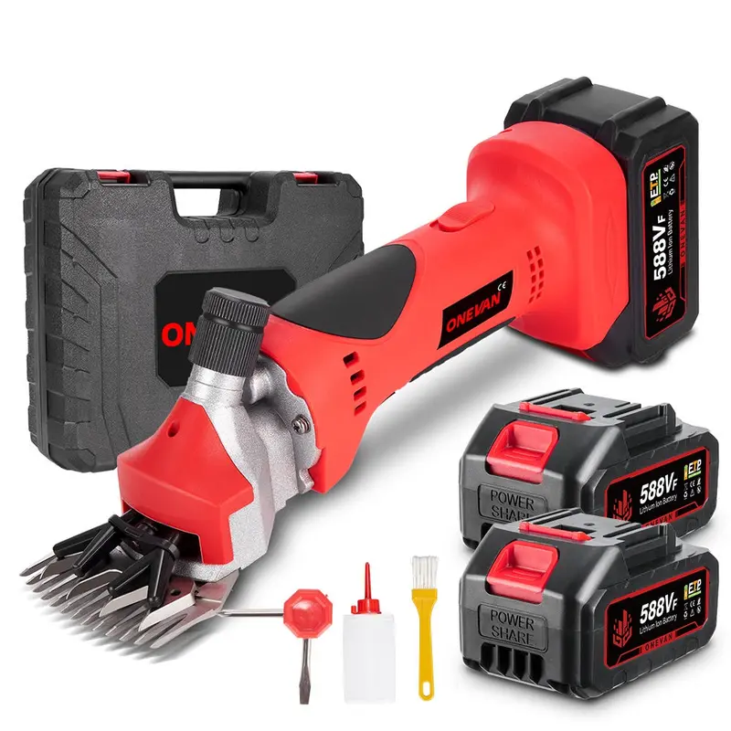 Onevan 550W Cordless Sheep Shears | 13-Tooth Blade, Makita 18V Battery Compatible 1