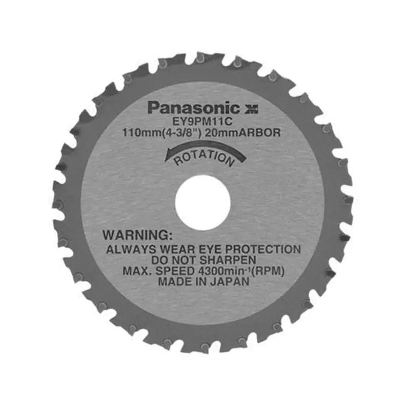 Panasonic 110Mm Metal Cutting Blade – 20Mm Arbor 1
