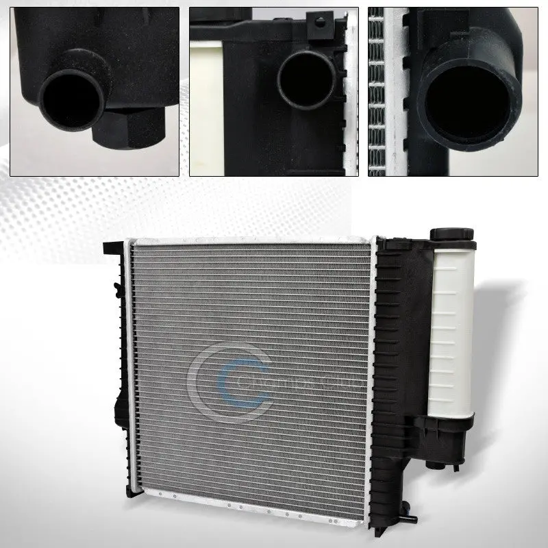 Performance Aluminum Radiator For 1991–1999 Bmw E36 (318I, 318Is, 318Ti) And Z3 – Optimized For 1.8L And 1.9L L4 Engines 1