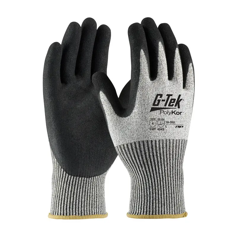 Pip G-Tek Polykor Double-Dipped Seamless Knit Gloves – Large 1
