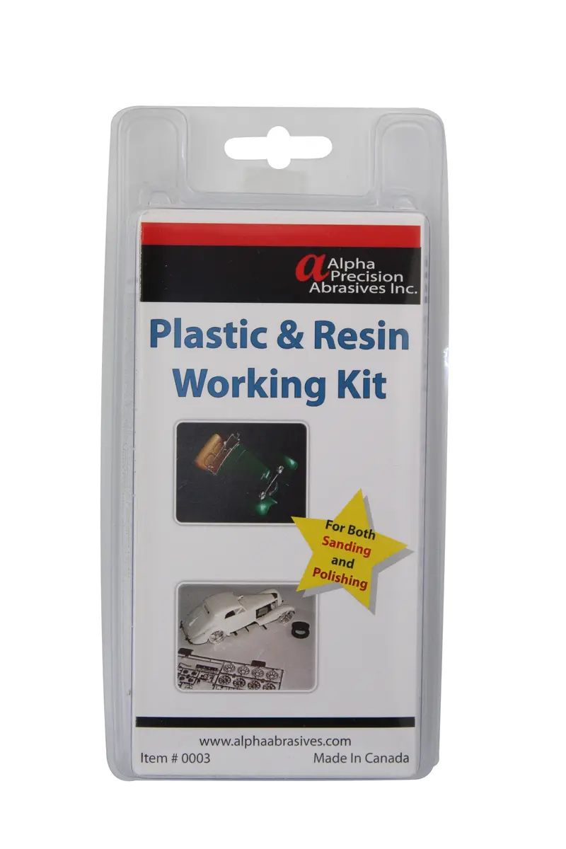Plastic And Resin Hobby Detailing And Finishing Kit 1