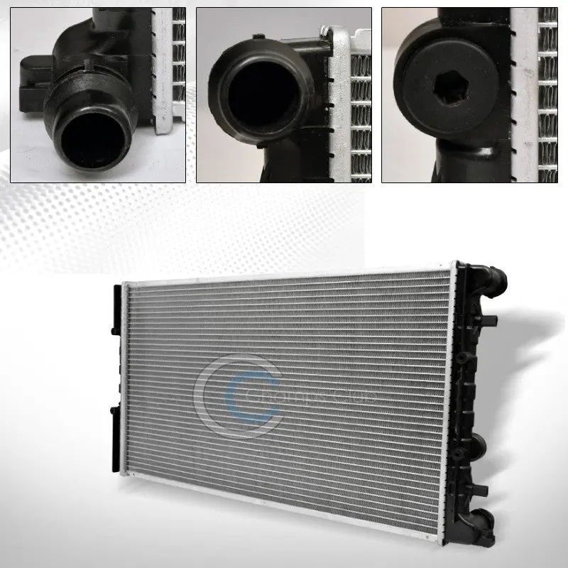 Precision-Fit Aluminum Radiator For 1998–2011 Volkswagen Beetle – Supports 1.8L, 1.9L, 2.0L L4 And 2.5L L5 Engines 1