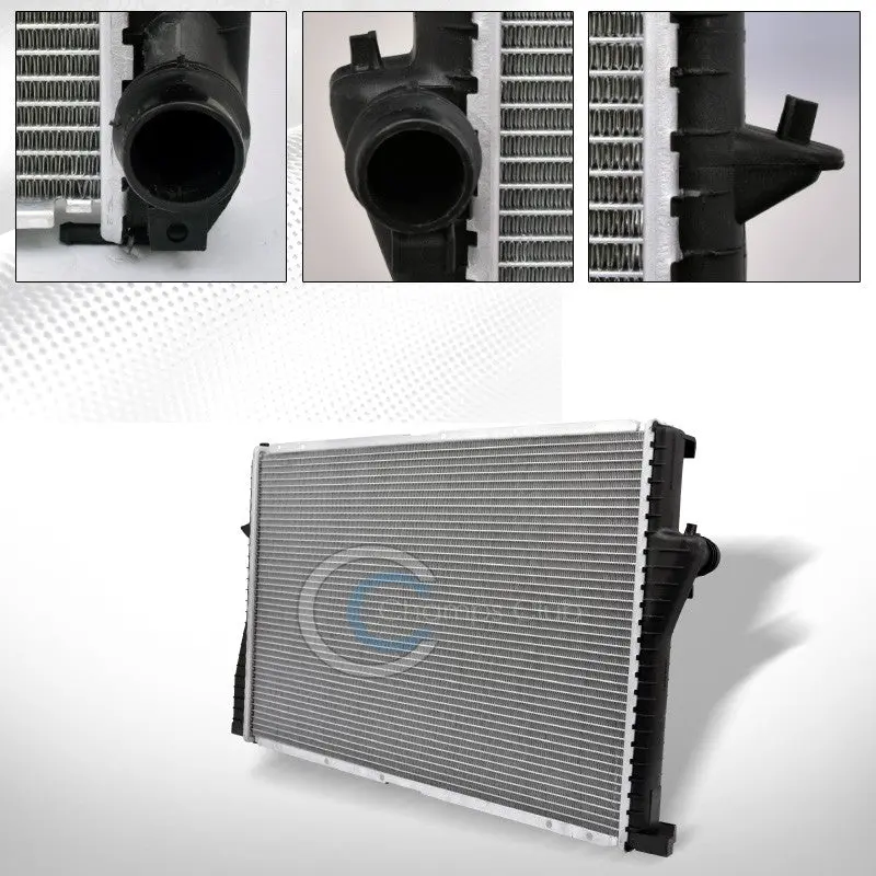 Precision-Fit Aluminum Radiator For 1999–2005 Bmw E39 & E60 Models: 525I, 528I, 530I, And 540I With 2.5L–4.4L Engines 1