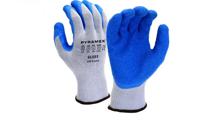 Pyramex 10-Gauge Latex-Palm Cut-Resistant Work Gloves – X Large 1