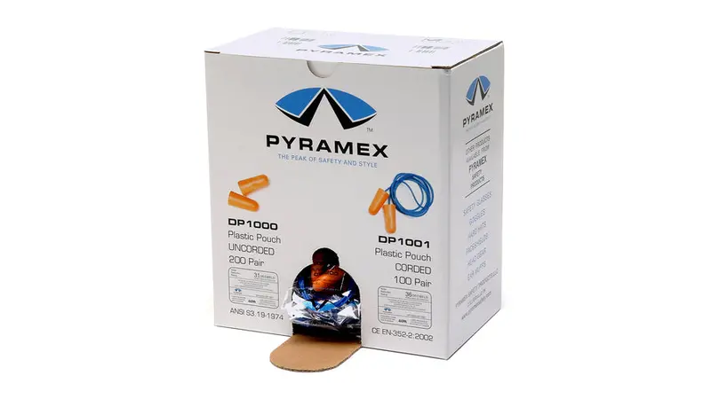 Pyramex Disposable Uncorded Earplugs – 32 Db Nrr, Sample Pack 1