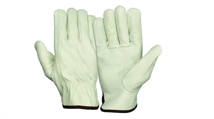 Pyramex Value Grain Cowhide Keystone Thumb Work Gloves – Medium 1