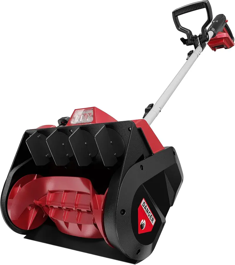 Qesoo 12-Inch Cordless Electric Snow Shovel – 18V Compatible 1