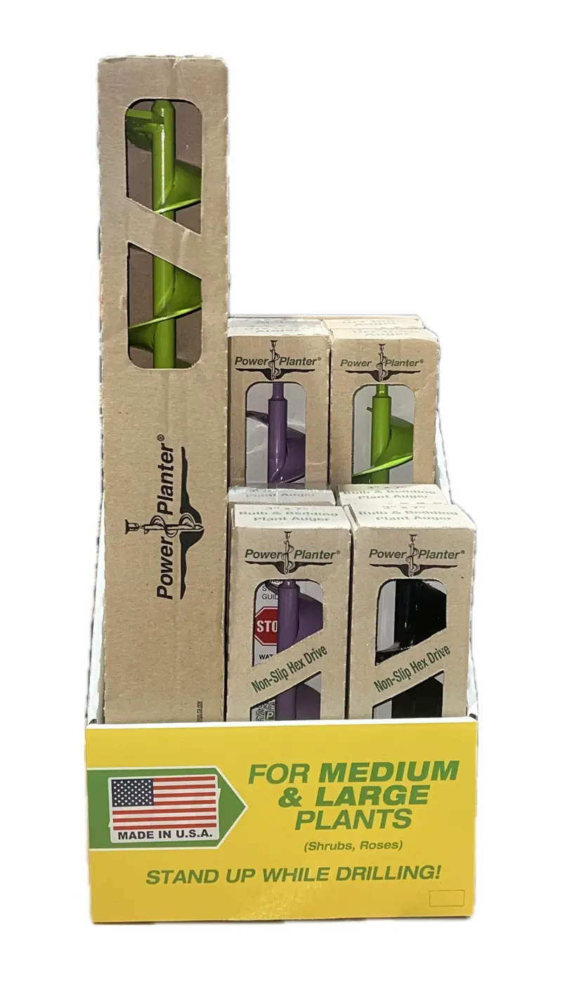 Retail-Friendly Auger Display Stand 1