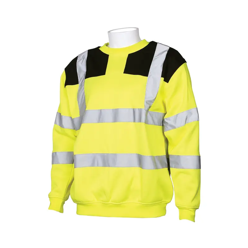 Scaffsweat High-Visibility Sweatshirt – Breathable & Reflective Workwear 1
