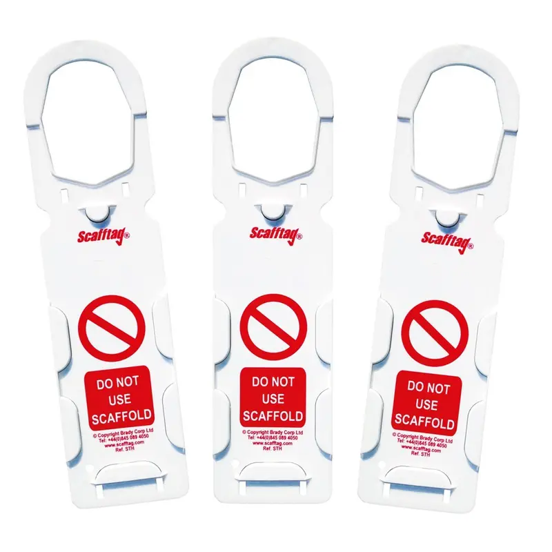 Scafftag Holder Set – 10-Unit Pack 1