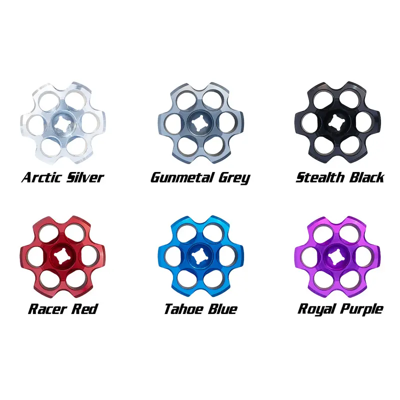 Six Shooter Aluminum Knobs For Tank Valve Control 1