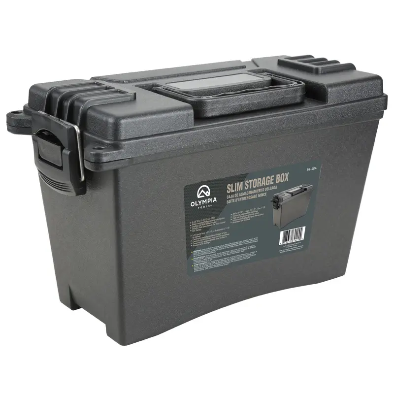 Slim-Line Storage Box – Compact Organizational Container 1