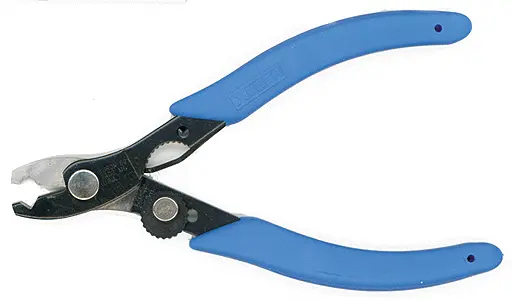 Soft-Wire Stripper With Adjustable Gauge 1