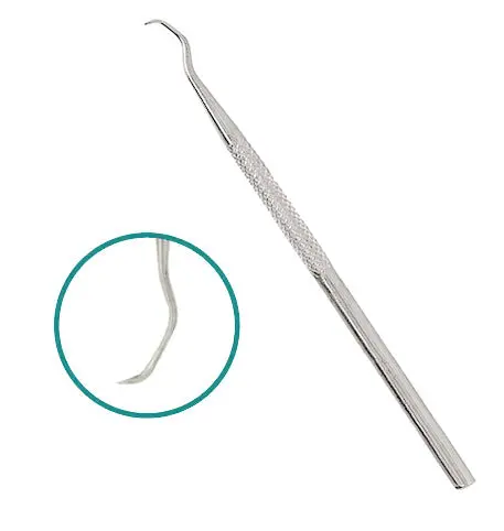 Stainless Steel Bent-Tip Pick Tool – 5.5-Inch Single-Ended 1