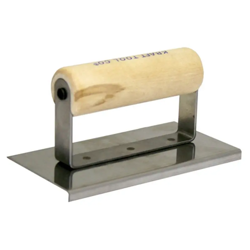 Stainless Steel Concrete Edger – 6" X 3", 0.25" Lip, 90° Angle (Cf528) 1