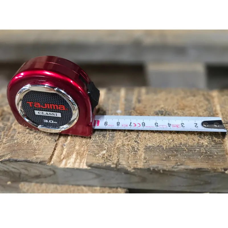 Tajima Hi Lock™ Class 1 Measuring Tape – 3-Meter Stainless Steel 2