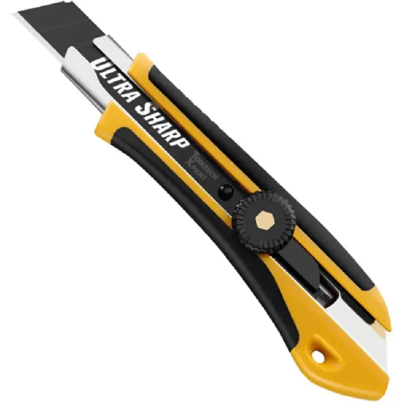 Tooltech Expert Utility Knife – 18Mm Snap-Off Blade With Ratchet Mechanism (Model 190081) 1