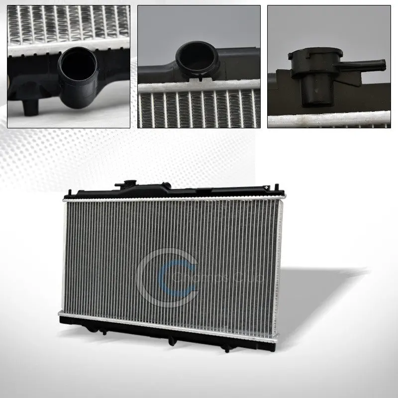 Universal-Fit Aluminum Radiator For 1994–1997 Honda Accord, 1997–2001 Prelude, And 1997–1999 Acura Cl (2.2L / 2.3L I4) 1