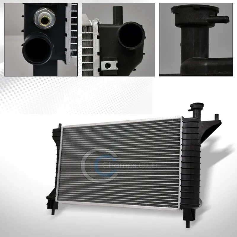 Upgraded Aluminum Radiator For 1994–1996 Ford Mustang (3.8L V6 Or 5.0L V8) 1
