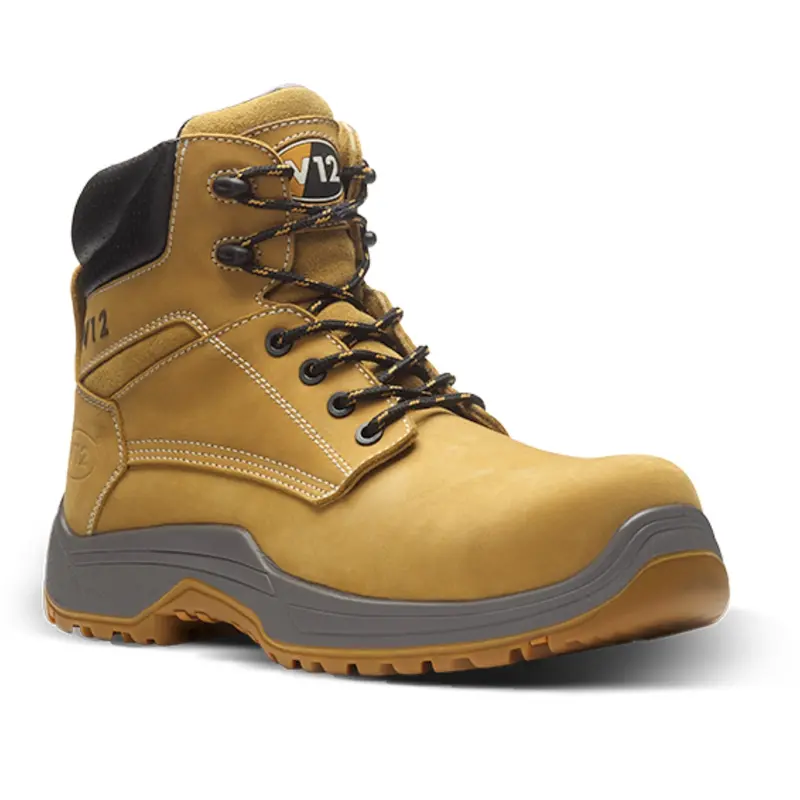 V12 Puma Igs Honey-Coloured Metal-Free Safety Boots 1