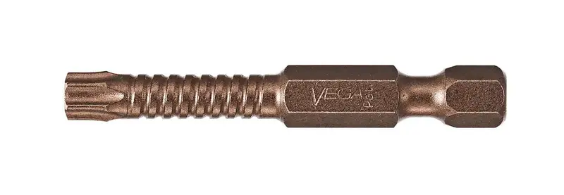 Vega Impactech Torx T25 Power Bit, 2" Length — Pack Of 10 1