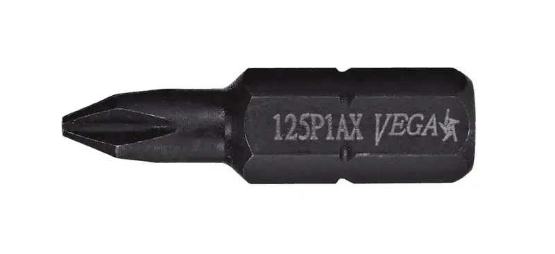 Vega Phillips #2 1-Inch Extra-Hard Insert Bit 1