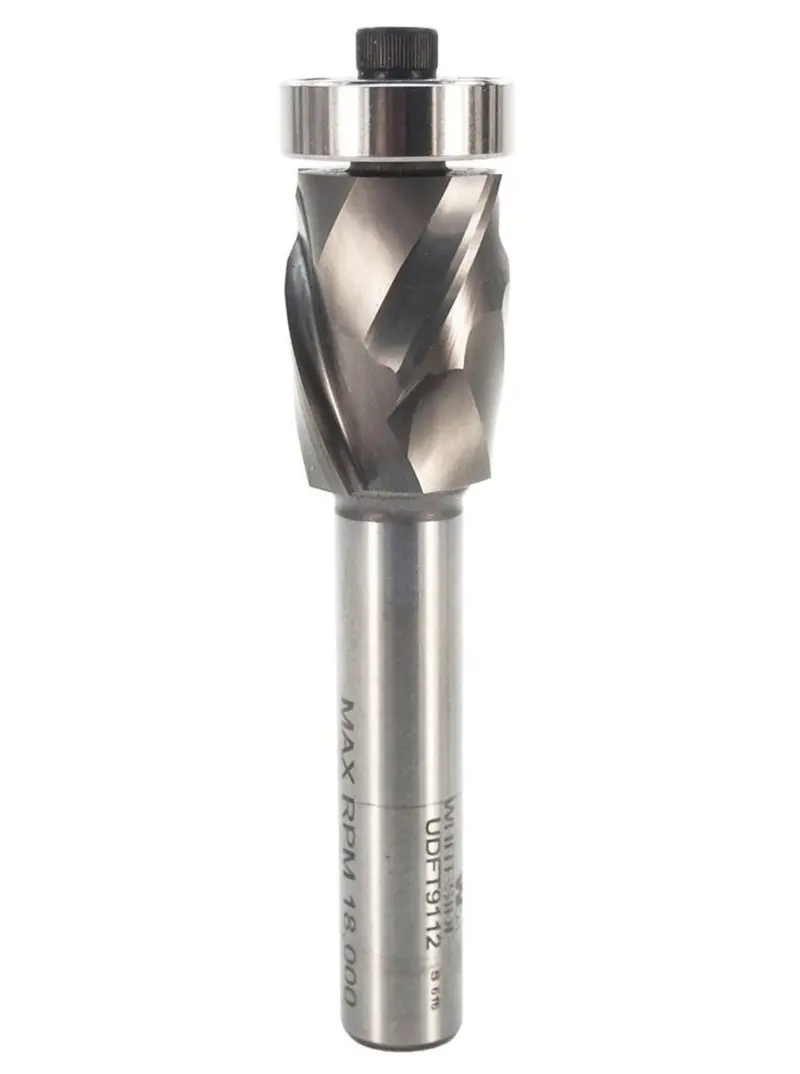 Whiteside Udft9112 Ultimate Flush Trim Router Bit – Dual-Compensation Design, 7/8" Cd, 1 1/8" Cl, 1/2" Shank, 3 3/4" Oal 1