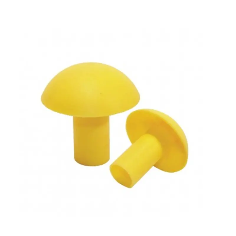 Yellow Rebar End Protection Cap – 250-Unit Bag 1