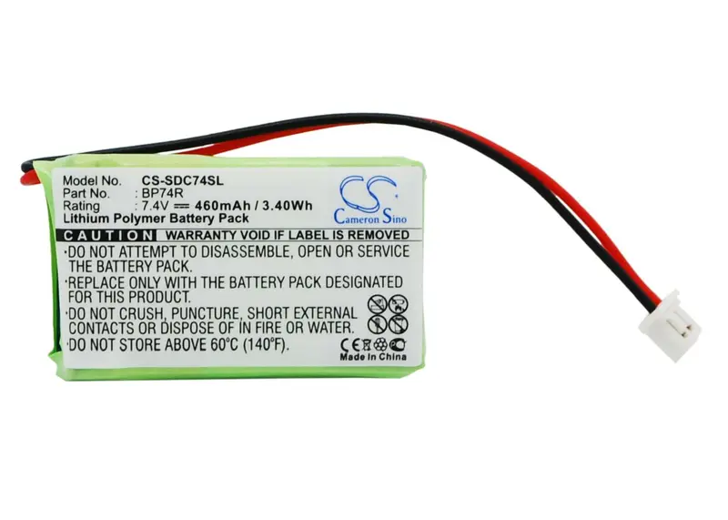 Dogtra Bp74R & 2300Ncp Receiver Battery – 7.4V Li-Polymer, 460Mah, 3.4Wh For Advanced Dog Collars 1