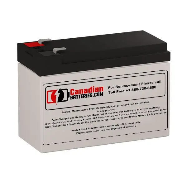 Duracell Dura12-10F2 Replacement Battery – 12V 10Ah Sla With F2 Terminals 1