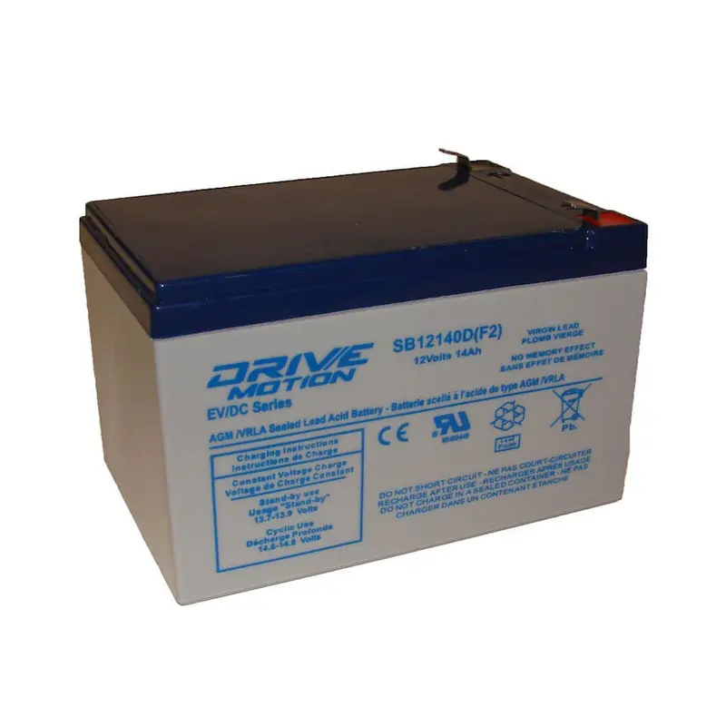 Fuli Fl12140Hr Ups Replacement – 12V 14Ah Sealed Lead-Acid Battery With F2 Terminals 1