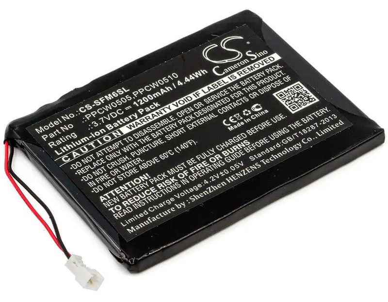 Iaudio X5L 30Gb Media Player Replacement Battery – 3.7V 1200Mah Li-Ion (4.44Wh) 1
