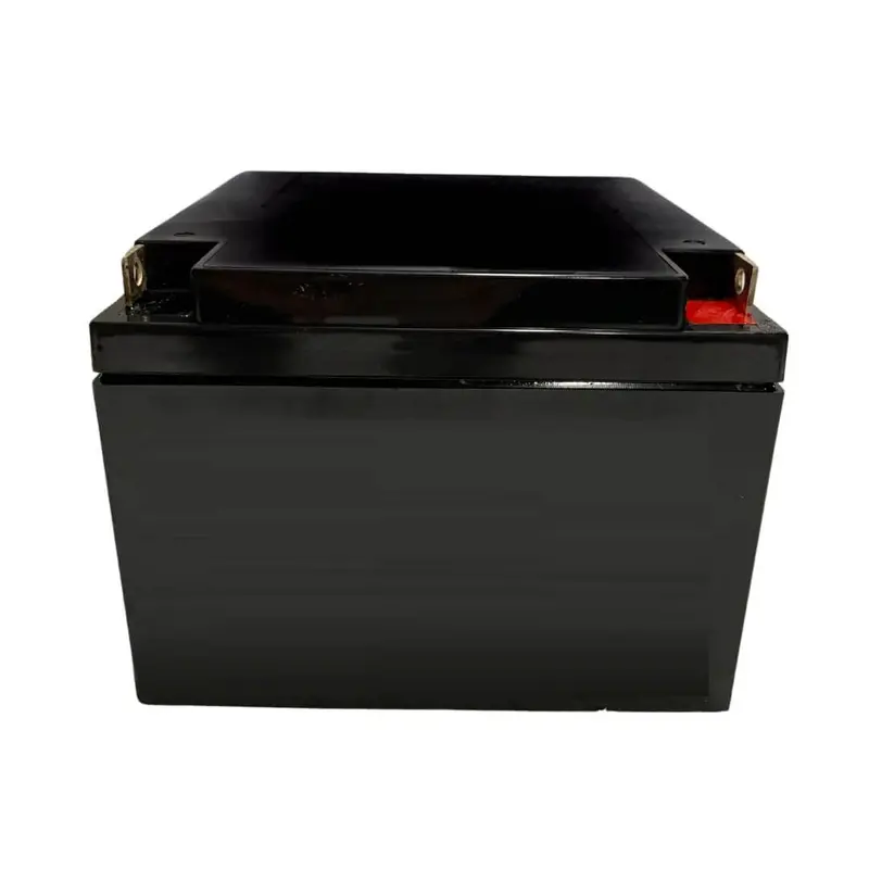 Intact Block-Power Bp12-26N Deep Cycle Battery: 12V, 28Ah, F3 Nut-And-Bolt Terminals 1