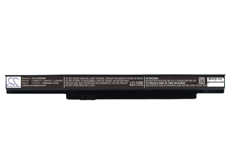 Lenovo Thinkpad K26/E26/K27 Replacement Battery – 14.8V, 2200Mah Li-Ion (32.56Wh) 1