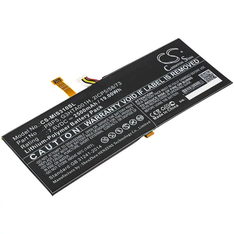 Microsoft Surface Book Performance Base Battery – 7.6V 2500Mah Li-Polymer (2Icp5/58/73) 1