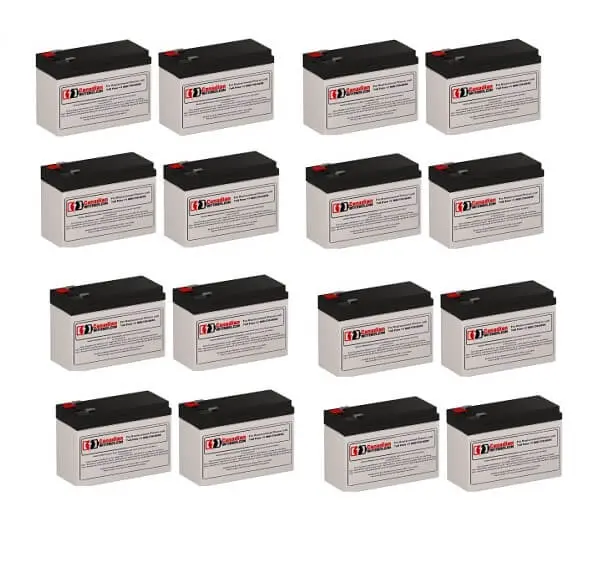 Minuteman Cp10K Ups Battery Set – 16× 12V 7Ah Sealed Lead-Acid, 84Wh Each 1
