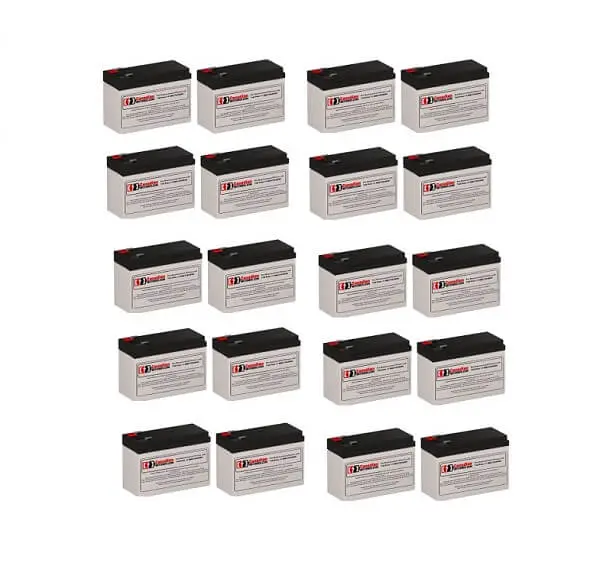 Oneac Se041Xit Ups Battery Set: 20-Pack Of 12V 7Ah Sealed Lead-Acid Units 1