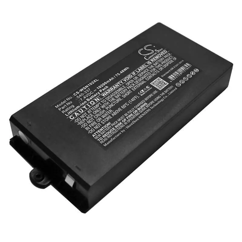 Owon Test Equipment Battery: 7.4V Li-Ion, 10200Mah, 75.48Wh (540-337, B-8000, Hc-Pds) 1