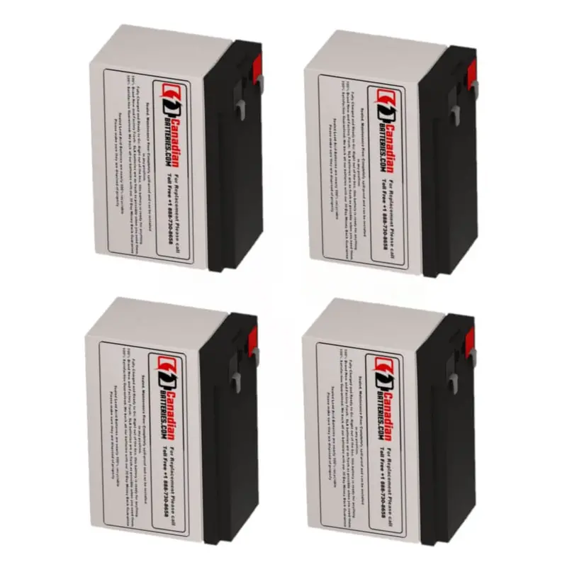 Powerware Netups Se 1000Rm Ups Replacement Battery Kit: 4 × 12V 7Ah Units 2