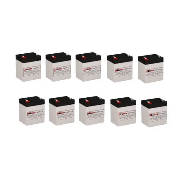 Powerware Pw5125 3000 Rackmount Ups Battery Pack – Ten 12V 5Ah Units (600Wh Total) 1