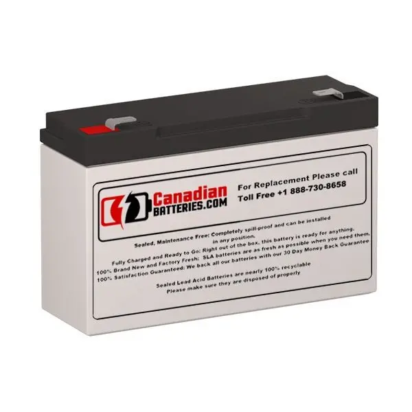 Q-Batteries 6Ls-12 Replacement Battery – 6V 12Ah Sla With F2 Terminals 1
