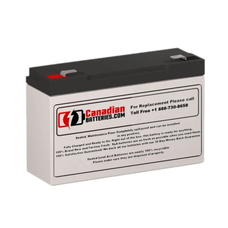 Sola Sps R150098 Ups Battery – 6V 12Ah Sealed Lead Acid (72Wh) 1