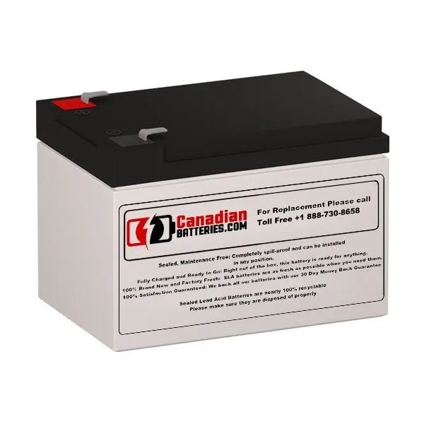 Sonnenschein A51210S Ups Replacement – 12V 12Ah Sla Battery With F1 Terminals 1