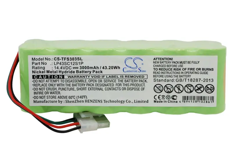 Tektronix 146-0112-00 Equipment Battery – 14.4V Ni-Mh, 3000Mah, Dsp & 965 Series Compatible, 43.2Wh 1